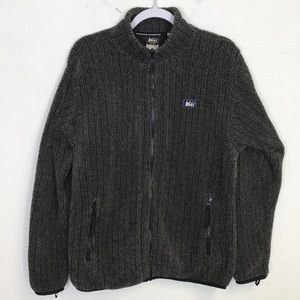 Vintage REI Men's Polartec Full Zip Fleece Jacket